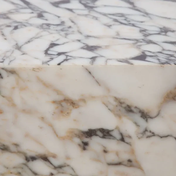 Ark Square End Table Marble by Diamond Sofa - Image 3