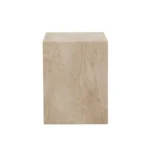 Ark Square Marble End Table By Diamond Sofa - Image 2