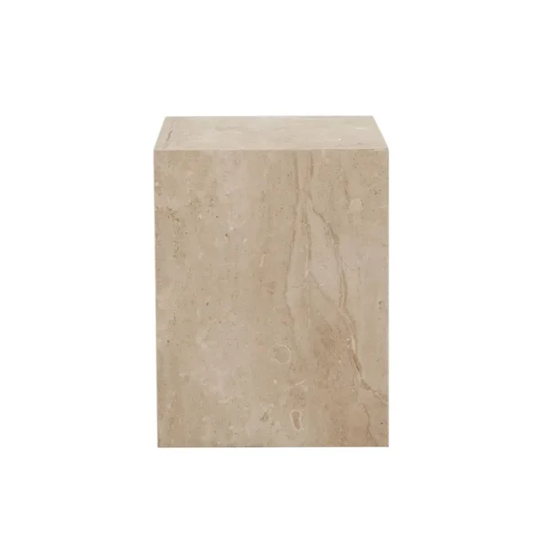 Ark Square Marble End Table By Diamond Sofa - Image 2