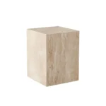 Ark Square Marble End Table By Diamond Sofa