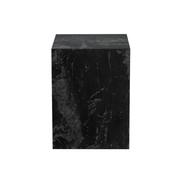 Ark Square Black End Table By Diamond Sofa - Image 2
