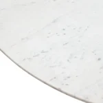 Ashe Round White Marble Dining Table By Diamond Sofa - Image 2
