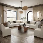 Aspen Dark Oak Wood Coffee Table By Diamond Sofa