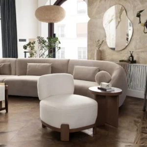 Aspen Round Wood End Table By Diamond Sofa