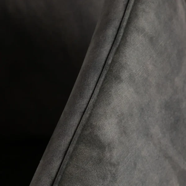 Avery Grey Velvet Dining Chair Set of 2 By Diamond Sofa - Image 4