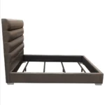 Bardot Channel Queen Bed Tufted By Diamond Sofa - Image 5