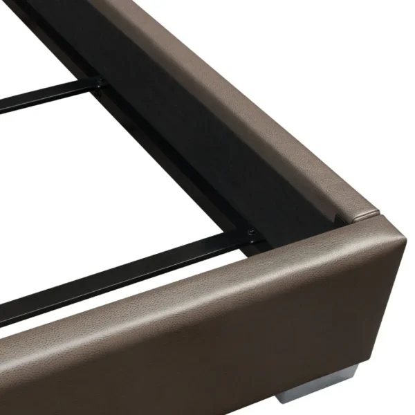 Bardot Channel Queen Bed Tufted By Diamond Sofa - Image 8