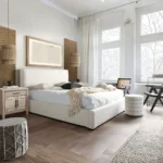 Cloud2 Fabric Low Profile Bed by Diamond Sofa - Image 2