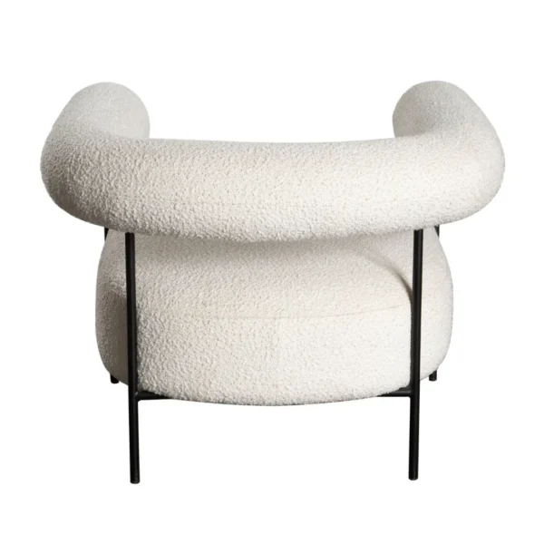District Ivory Accent Chair By Diamond Sofa - Image 3