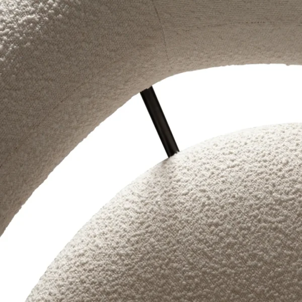 District Ivory Accent Chair By Diamond Sofa - Image 4