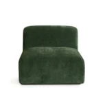 Echo Armless Upholstered Chair By Diamond Sofa - Image 4