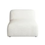 Echo Armless Upholstered Chair By Diamond Sofa - Image 5