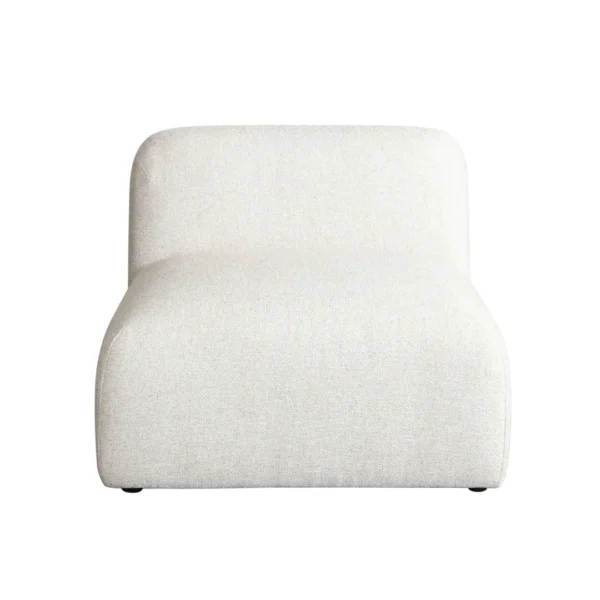 Echo Armless Upholstered Chair By Diamond Sofa - Image 5