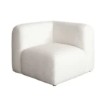Echo Square Corner Chair Upholstery Fabric By Diamond Sofa