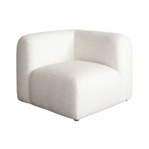 Echo Square Corner Chair Upholstery Fabric By Diamond Sofa