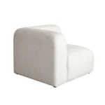 Echo Square Corner Chair Upholstery Fabric By Diamond Sofa - Image 4