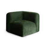 Echo Square Corner Chair Upholstery Fabric By Diamond Sofa - Image 6