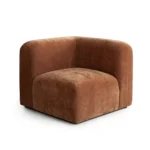 Echo Square Corner Chair Upholstery Fabric By Diamond Sofa - Image 7