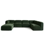 Echo 6PC Fabric Sofa Sectional By Diamond Sofa - Image 4