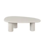 Echo Ivory Cement Coffee Table By Diamond Sofa
