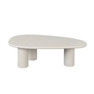 Echo Ivory Cement Coffee Table By Diamond Sofa