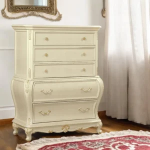 Chantelle Pearl White 5 Drawer Chest by ACME