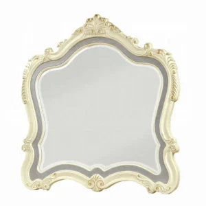 Chantelle Pearl White Mirror for Dresser by ACME