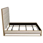 Empire Tufted Leather Bed By Diamond Sofa - Image 6