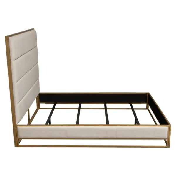 Empire Tufted Leather Bed By Diamond Sofa - Image 6