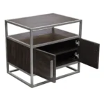 Empire 2-Door Contemporary End Table By Diamond Sofa - Image 2