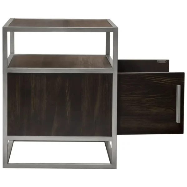 Empire 2-Door Contemporary End Table By Diamond Sofa - Image 4