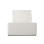 Eve Ivory Fabric Contemporary Bed By Diamond Sofa - Image 4