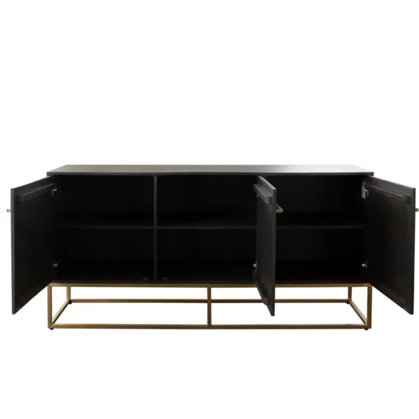 Encore 3-Door Grey Sideboard By Diamond Sofa - Image 5