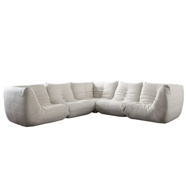 Ezra 5‑Seat Modular Corner Sectional Sofa By Diamond Sofa - Image 3