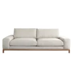 Fallon Sofa Upholstery Fabric in Light Barley By Diamond Sofa - Image 2