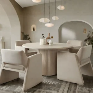 Flynn Velvet Dining Room Chair By Diamond Sofa