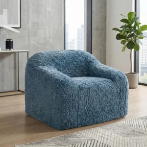 Vander Blue Accent Chair By Furniture Of America