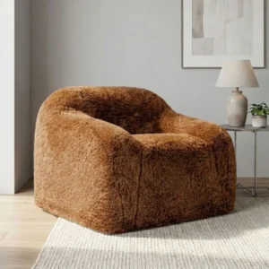 Vander Burnt Orange Accent Chair By Furniture Of America