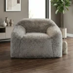 Vander Grey Accent Chair By Furniture Of America - Image 2