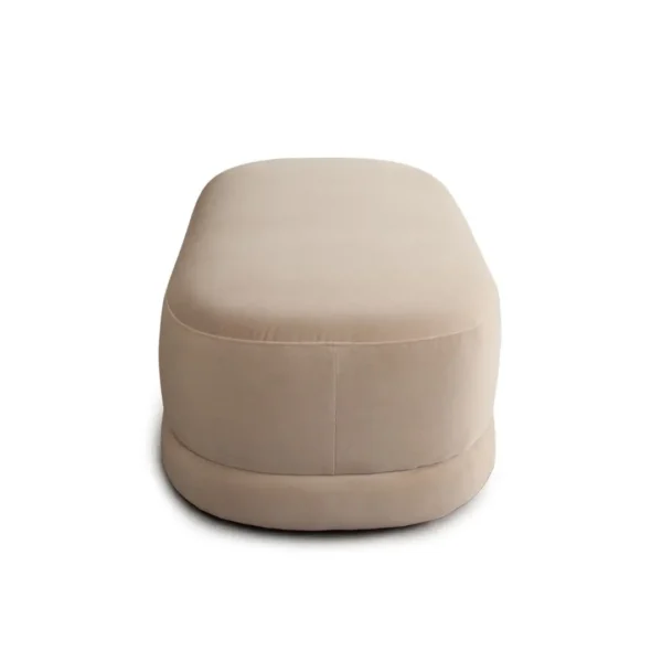 Fox Oval Modern Bedroom Bench By Diamond Sofa - Image 2