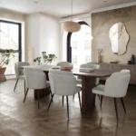 Grace Dining Room Chair Fabric Set of (2) By Diamond Sofa