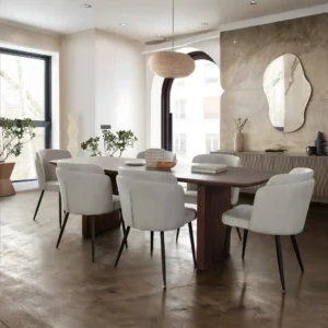 Grace Dining Room Chair Fabric Set of (2) By Diamond Sofa