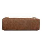 Hyde Saddle Brown Leather Sofa By Diamond Sofa - Image 3