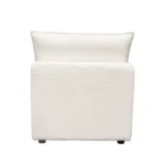 Ivy Armless Shearling Chair By Diamond Sofa - Image 3