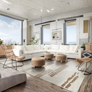 Ivy 7-Piece Modular Sectional Sofa Set By Diamond Sofa