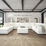 Ivy 7-Piece Modular Sectional Sofa Set By Diamond Sofa - Image 3