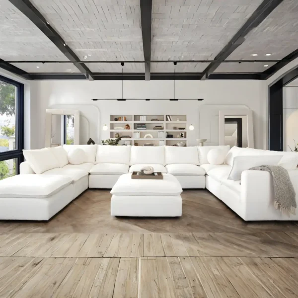 Ivy 7-Piece Modular Sectional Sofa Set By Diamond Sofa - Image 3