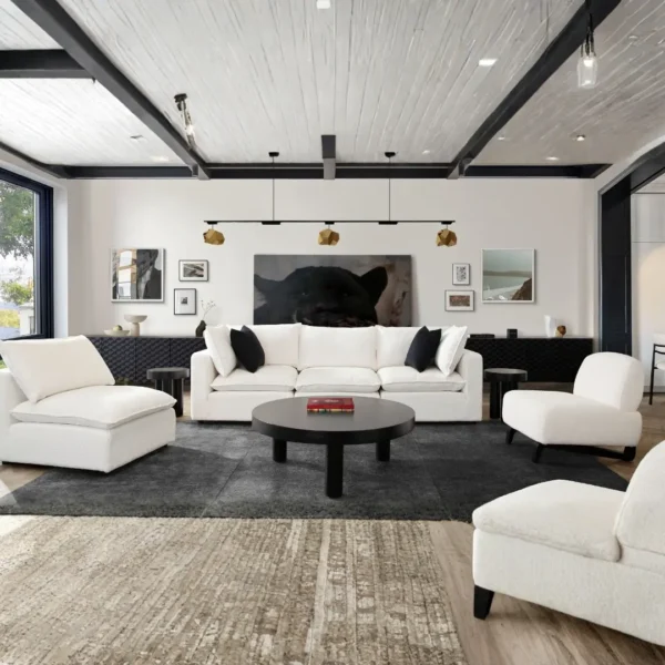 Ivy 7-Piece Modular Sectional Sofa Set By Diamond Sofa - Image 4