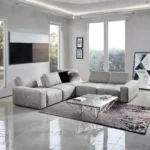 Jazz Modular 5 Seat Sectional Sofa By Diamond Sofa