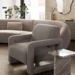 Kona Open Arm Fabric Accent Chair By Diamond Sofa